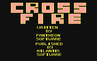 Crossfire (Atlantis Software) Title Screen